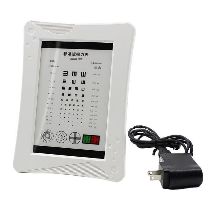 Test Instruments - Brillen-Instrument mit LED-Licht zur Sehtestung, Handgehaltenes