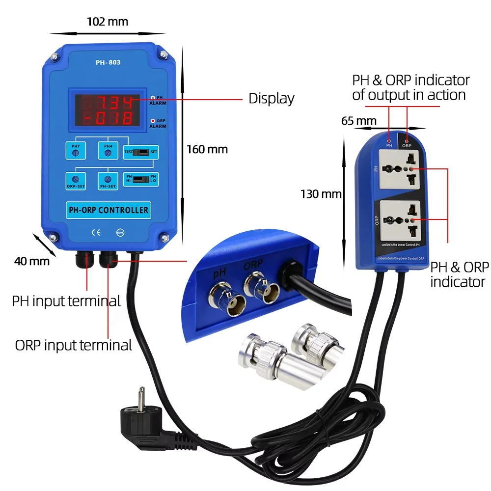 Digitaler pH-Controller, pH-Me – Ph Meter Digital Water Tester Bewertung und Preis